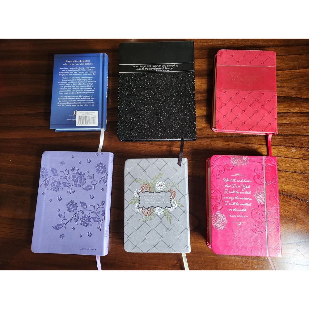 Christian Devotional & Prayer Book Lot (6 Books) - Women's Daily Devotionals